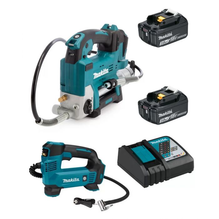 Makita set aku mazalica + aku pumpa + akum. + punjač - Slika 5
