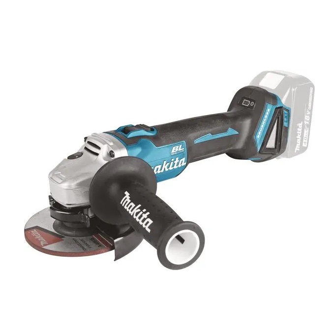 Makita aku set DLX4156 TX1 2x 5,0Ah aku buš., brusilica, kruž, zavrtač - Slika 2
