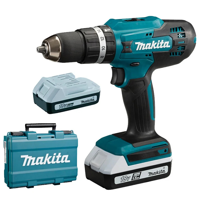 Makita aku udarna bušilica-odvijač HP488D002 18V 2x1,5Ah