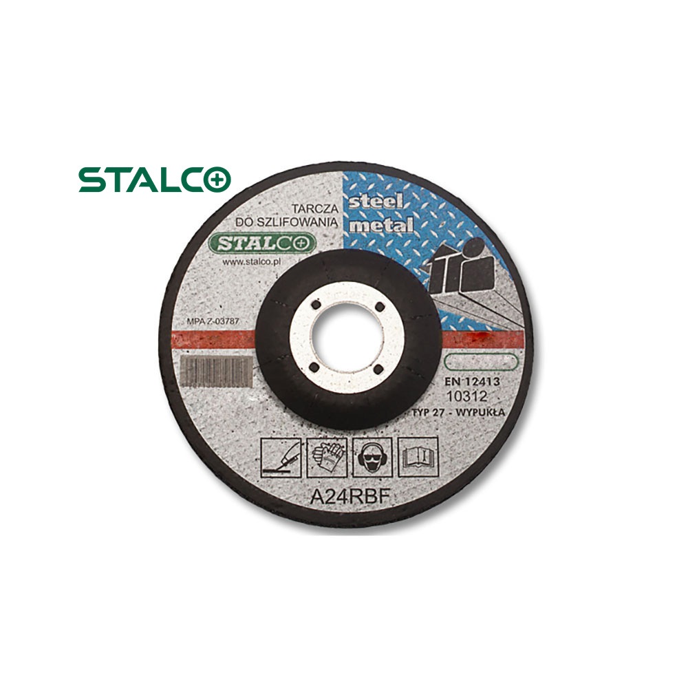 Stalco brusna ploča za metal 125*6,0