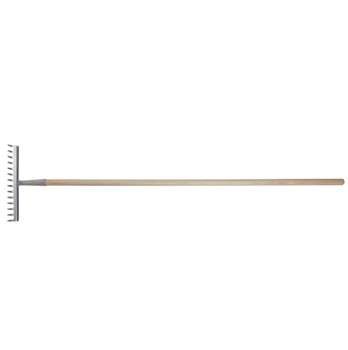 Stalco garden grablje nasađene 18 zubi 80119